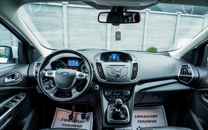 Ford Kuga cena 51900 przebieg: 247500, rok produkcji 2014 z Ozimek małe 781